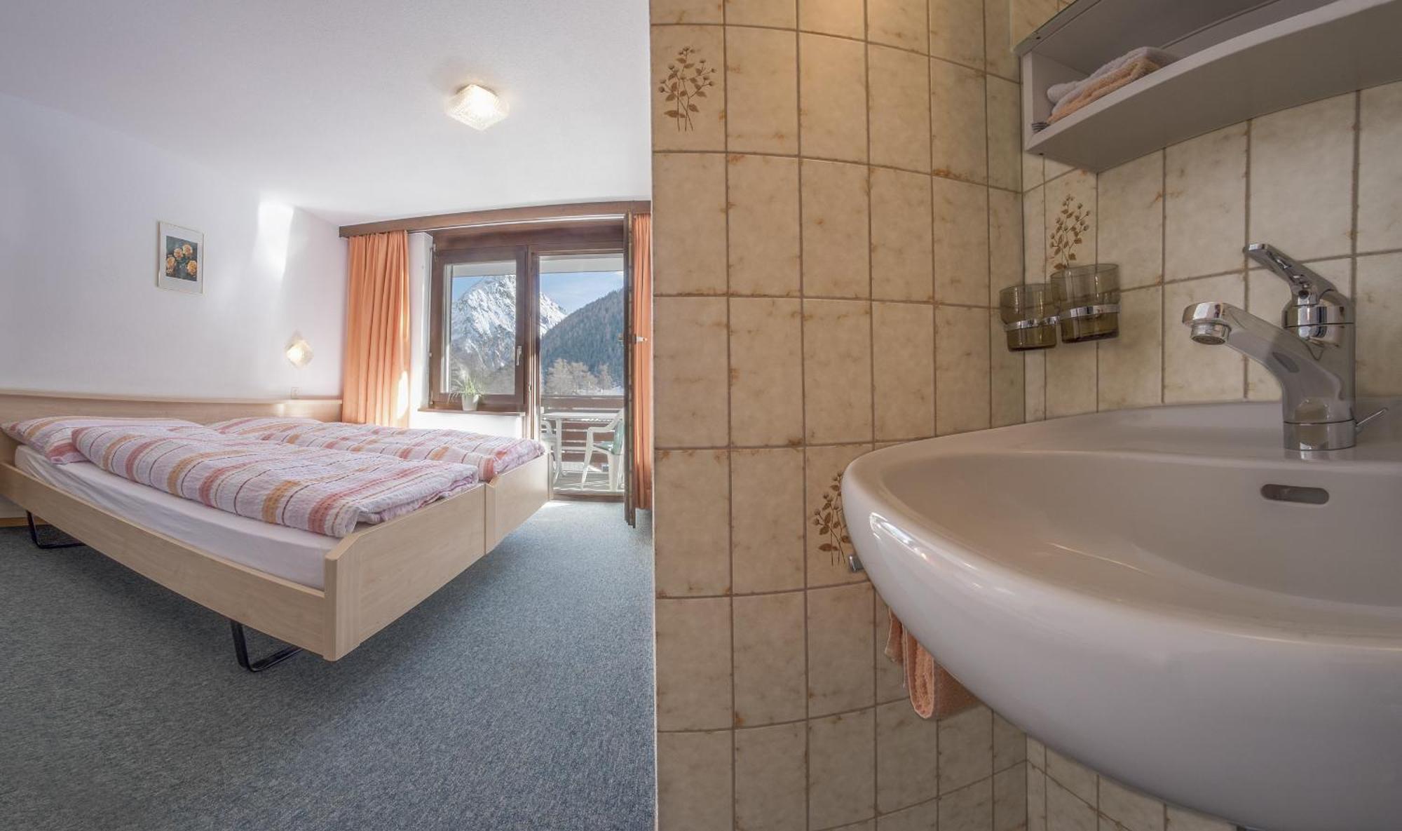 Apartments Bergrose Saas Fee Quarto foto